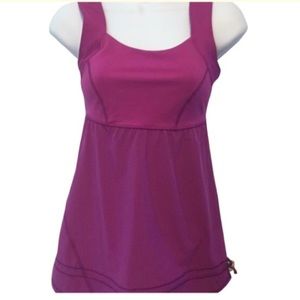 Lululemon Fuchsia Tame Me Tank